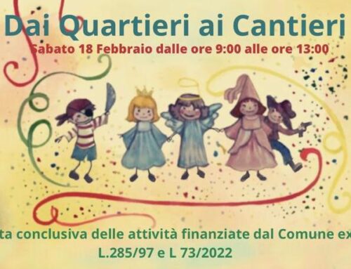 Dai Quartieri ai Cantieri: appuntamento sabato 18 dalle ore 9